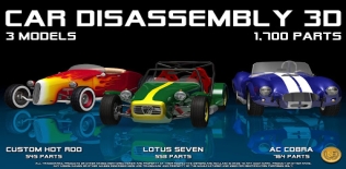 Car Disassembly 3D