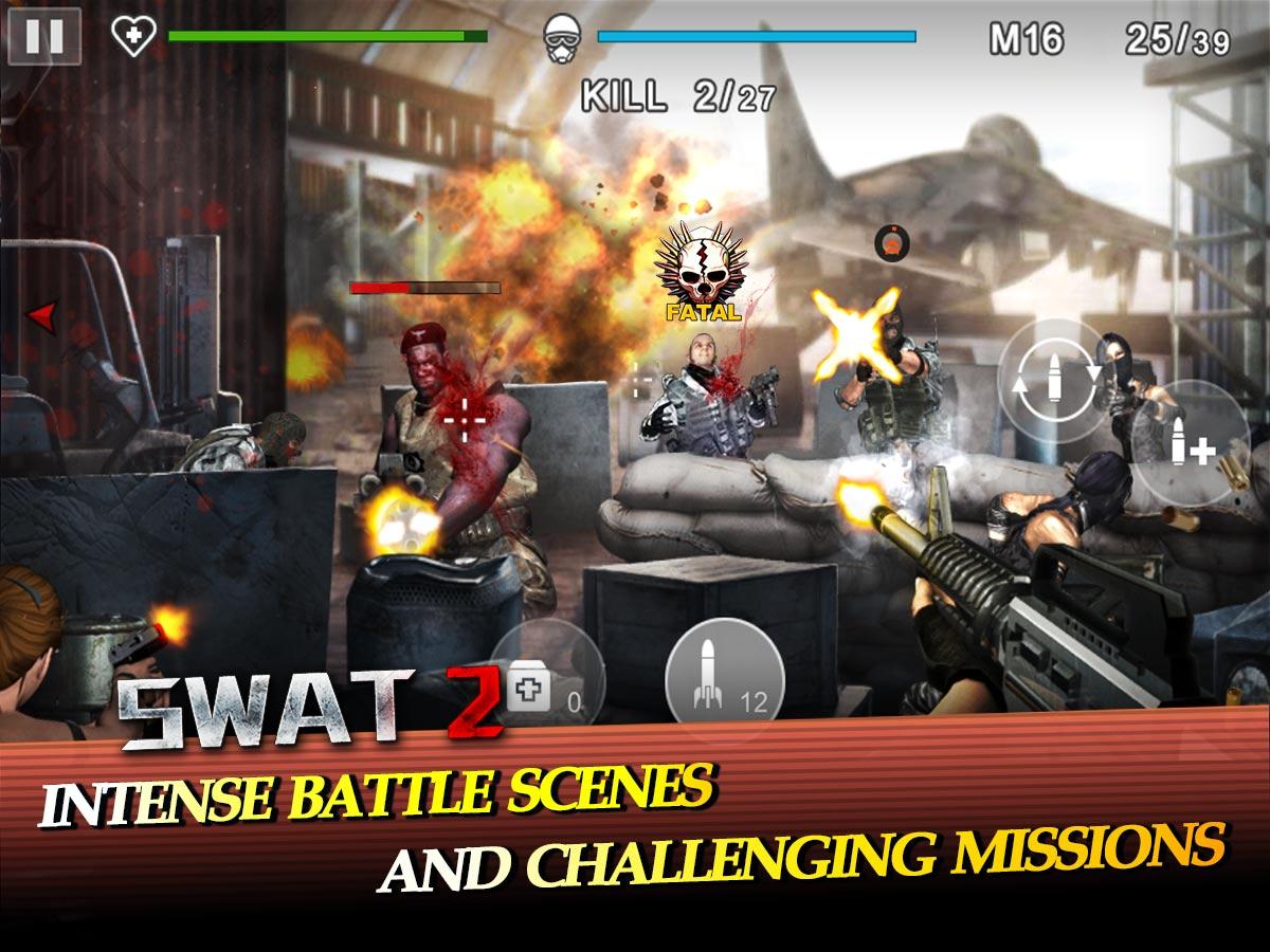 Игры андроид 2 2 apk. SWAT 2 игра. 2d игры про SWAT. SWAT игра на андроид. Игра SWAT 2 Android.