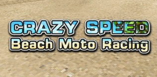 Crazy speed: Beach moto racing