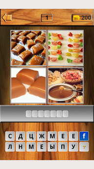 Guess the word by 4 pictures